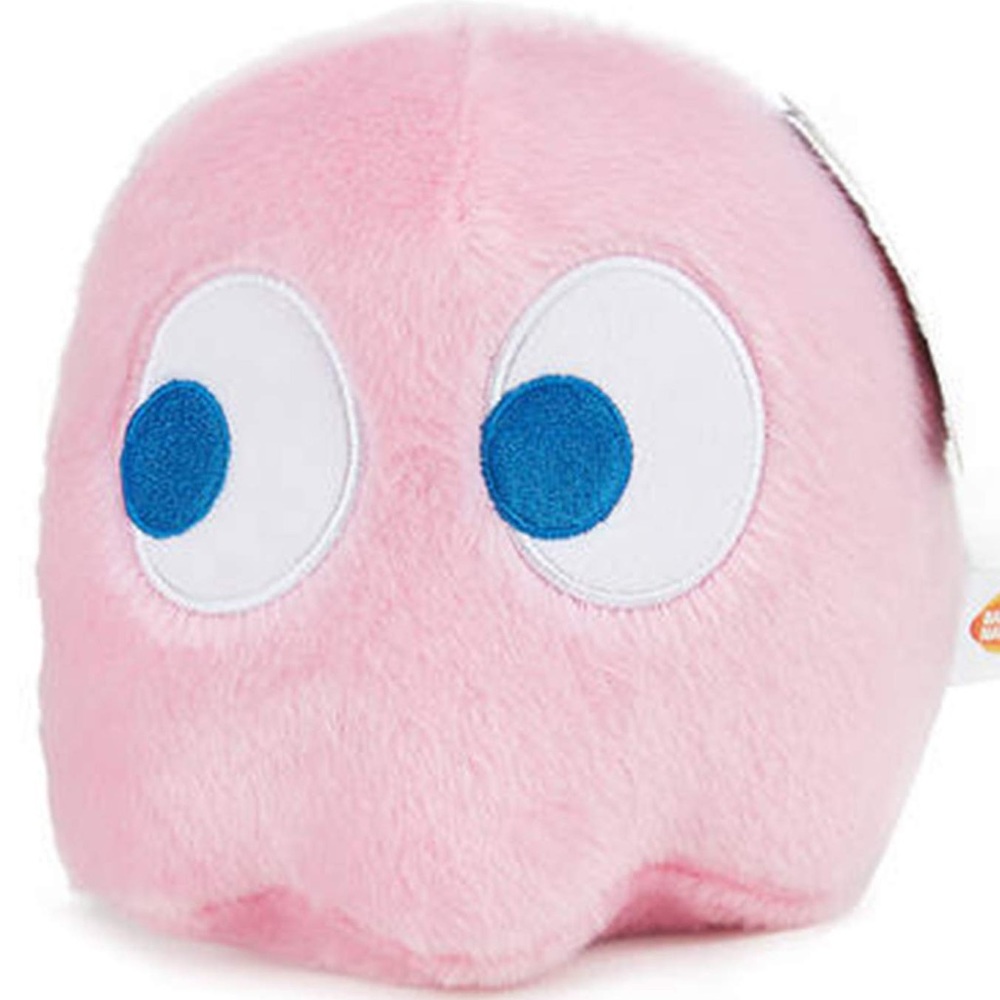 🕹️Pac-Man Video Game PINKY The Pink Ghost Plush Officially Licensed / BRAND NEW